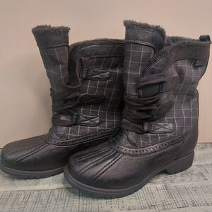 Stylish Black Winter Boots